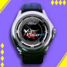 Brand New Ford Pinto Subcompact Runabout Car Logo Custom Leather Watch