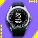 Brand New General Dru Zod Logo Custom Leather Watch