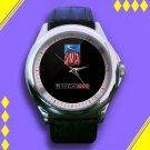 Brand New Simca 1000 Logo Custom Leather Watch