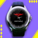 Brand New SPETSNAZ Russia Special Regiments Logo Custom Leather Watch