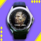 Brand New Steve Jobs 2 Custom Leather Watch