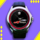 Brand New Suzuki GT750 Logo Custom Leather Watch