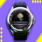 Brand New The Knights of Columbus Logo Custom Leather Watch