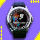 Brand New The Knights of Columbus Custom Leather Watch