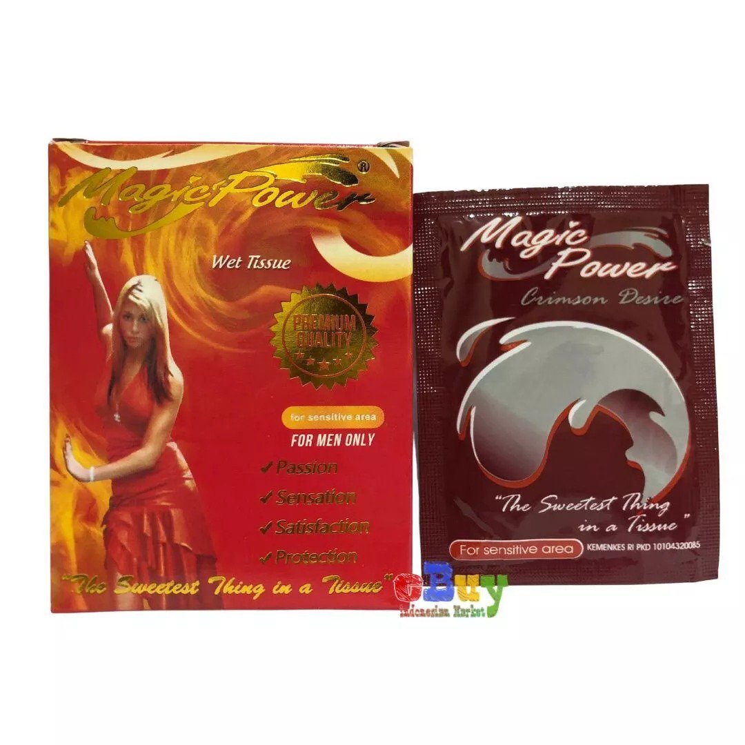 PREMIUM Tissue Magic Power Magic Stop Premature Ejaculation & Extend Sex time