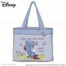 Disney Winnie The Pooh "Eeyore" Quilted Tote Bag With Charm