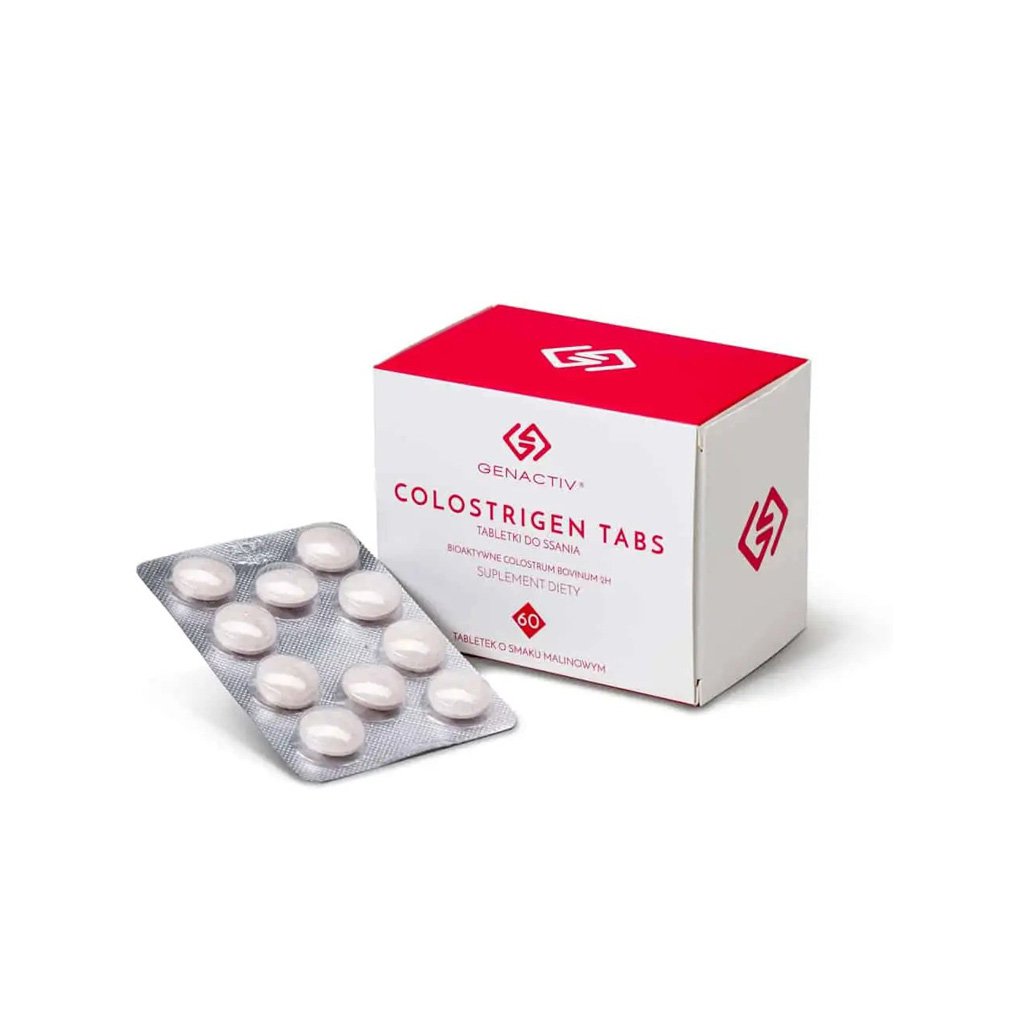 Colostrum Colostrigen 200mg Lyophilizated Colostrum Food Supplement 60 Caps