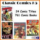 Vintage Comic Books on USB Pack 5 - over 760 Comic Books