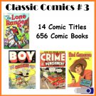 Vintage Comic Books on USB Pack 3 - over 650 Comic Books