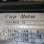 YASKAWA CUP MOTOR UGCMED-15-MC64 257538-1 TFUE-20ZD7 WARRANTY EACH 1