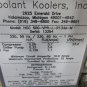 KOOLANT KOOLERS CHILLER OIL COOLER UNIT HCC 500-VPR-L-R134A-M 13354 WARRANTY