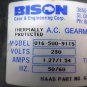 HAAS CNC MILL BISON AC GEAR MOTOR 016-500-9115 230V 50/60HZ 62-0050 151-507-2009