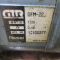 YASKAWA GTR MOTOR FECQ-T1 CONT. CLASS E GTR NISSEI GFM-22 1Z100377 MOTOR