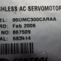 CONTROL TECHNIQUES BRUSHLESS AC SERVO MOTOR 95UMC300CARAA UNIMOTOR WARRANTY NICE