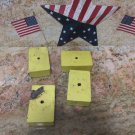 UNISORB LR-5000 LEVELING LEGS BLOCK FEET PADS PRESS MOUNT 7"  EACH 1