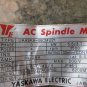 YASKAWA AC SPINDLE MOTOR FAN UAASKA-06CMU21 8" 50/60HZ TOYO TOBISHI 8 INCH