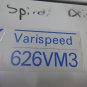 YASKAWA VARISPEED 626VM3 CIMR-VMW2015 200V YPHT11014-1A YPCT21092-1-4 DRIVE