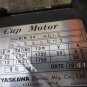 YASKAWA CUP MOTOR UGCMEM-04-MC55 057658-1 TFUE-05ZC7 N.T5340-5
