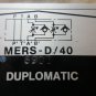 DUPLOMATIC VALVE UNIT MERS-D/40 8903 TOYODA FV-65 CNC VERTICAL MILL EACH 1