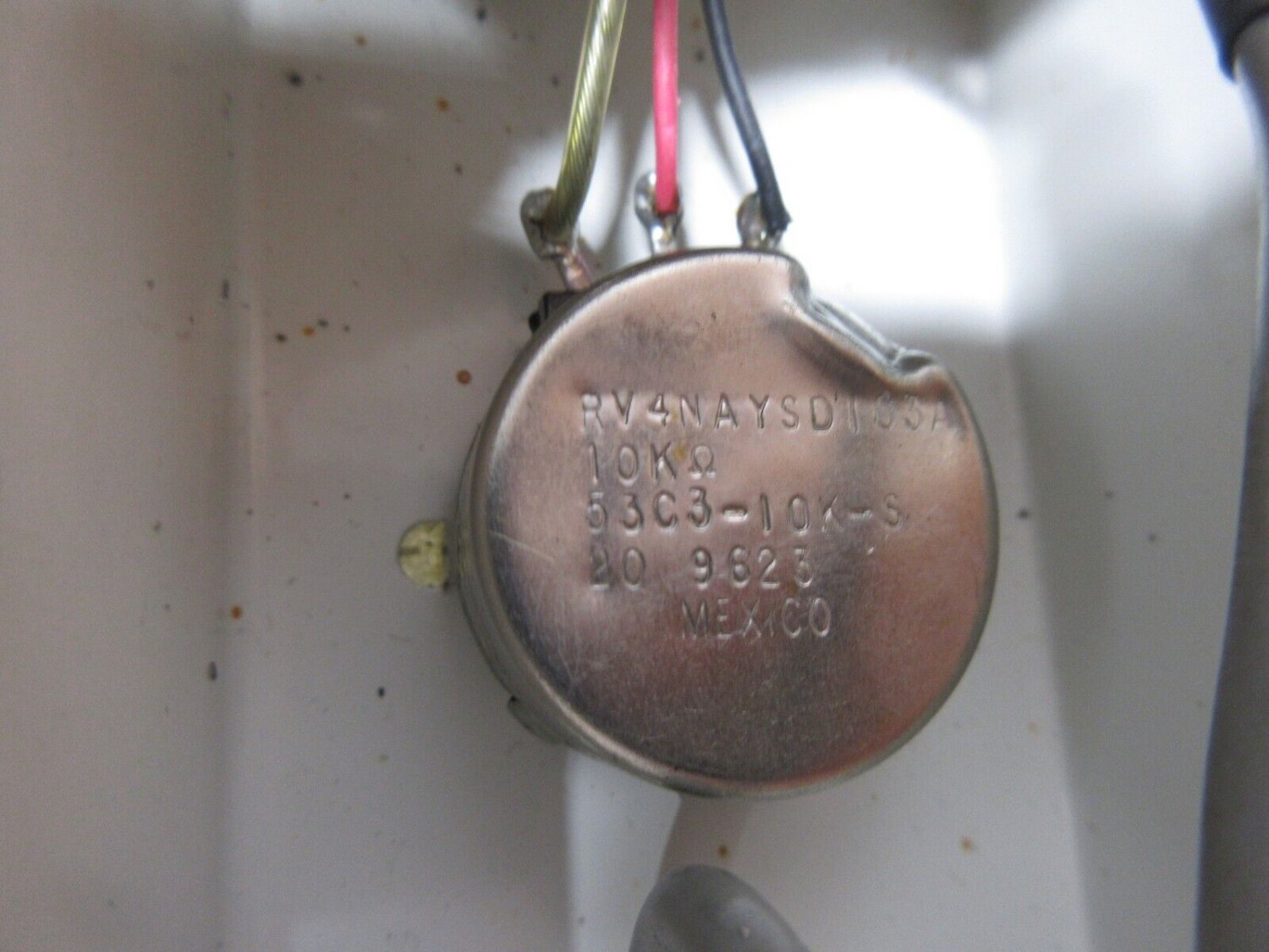 FADAL 4020 CNC MILL SERVO COOLANT NOZZLE OVERRIDE RV4NAYSD103A 10K OHM KNOB