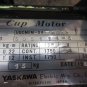 YASKAWA CUP MOTOR UGCMEM-04-MU12 S06114-3 W/ FEEDBACK UNIT TFUE-08ZC7