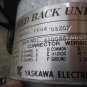 YASKAWA CUP MOTOR UGCMEM-04-MU12 S06114-3 W/ FEEDBACK UNIT TFUE-08ZC7