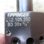 NAKAMURA SLANT 1 CNC LATHE EPPINGER TOOL HOLDER BLOCK 212.105.250 B3 30X3/4"