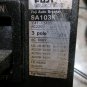 FUJI AUTO BREAKER SA103K 3 POLE 100A AC220V EACH 1 W/ SHUNT TRIP TAKISAWA
