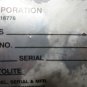 RAYMOND CORP INDUCTION MOTOR AU1969M 570-000 FORKLIFT 211.4D.R40TT