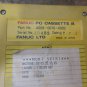 FANUC PC CASSETTE B A02B-0076-K002 20485 87.7.3 MORI SEIKI SL 15 25 35 45