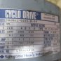 SUMITOMO CYCLO DRIVE INDUCTION GEARMOTOR CNVM02-5085-B-35 TC-F/FB-02A1 F-63M