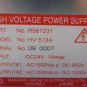 NAGANO AICHI HIGH VOLTAGE POWER SUPPLY R561031 HV-513A DC24V LOT OF 3 PIECES