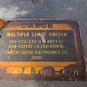 OMRON MULTIPLE LIMIT SWITCH 4ZBQ3-42N WARRANTY