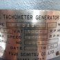 YASKAWA DC MOTOR ENCODER GBDR-K TACHOMETER GENERATOR KGD-02B6 DC 20