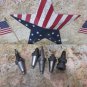 LOT #6 CNC VERTICAL MILL CAT 40 CT40 TOOL HOLDER TOOLING LOT OF 5 PIECES