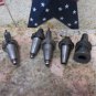 LOT #6 CNC VERTICAL MILL CAT 40 CT40 TOOL HOLDER TOOLING LOT OF 5 PIECES