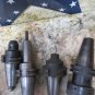 LOT #6 CNC VERTICAL MILL CAT 40 CT40 TOOL HOLDER TOOLING LOT OF 5 PIECES