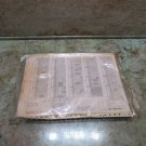 MORI SEIKI SL-1A SL1 CNC LATHE PARAMETERS PARAMETER TABLE LIST Q31016A FANUC 6T