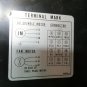 SPINDLE MOTOR BOX ELECTRICAL TERMINAL BOX UAASKA-06CA1 N.N5678-1