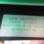 VORNE INDUSTRIES INTERFACE DIGITAL DISPLAY 77/232-0-422/485-4X 92-0042 EACH 1