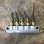 BIJUR OIL DISTRIBUTOR 5X5 LUBE WAY LUBE PISTON MAZAK QT-28N CNC LATHE