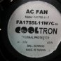 COOLTRON AC FAN UNIT FA1755B11W7C-51 AC110V 43W EACH 1