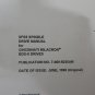 CINCINNATI HAWK 150 CNC VFS5 SPINDLE DRIVE MANUAL BDS-5 7-000-5035AM 1995