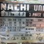 NACHI LTIS-NR MOTOR VDC-1B-2A3-U-20 UVC-1A-A3-3.7-4-1204K OKUMA PUMP EACH 1