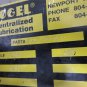 VOGEL LUBRICATOR LUBRICATION TANK MF10/B16/V1 MF 10 1.0 L/MIN 760 036 D PUMP