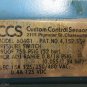 CCS PRESSURE SWITCH UNIT MODEL 604G1 PAT.NO. 4,152,559