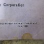 MATSUURA MC-800V CNC VERTICAL MILL MXII MC-800V OPERATORS MANUAL E-01 MX2 CNC