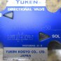 YUKEN DIRECTIONAL VALVE S-DSG-01-3C4-D24-50 VK313845-0-0 D24 EACH 1