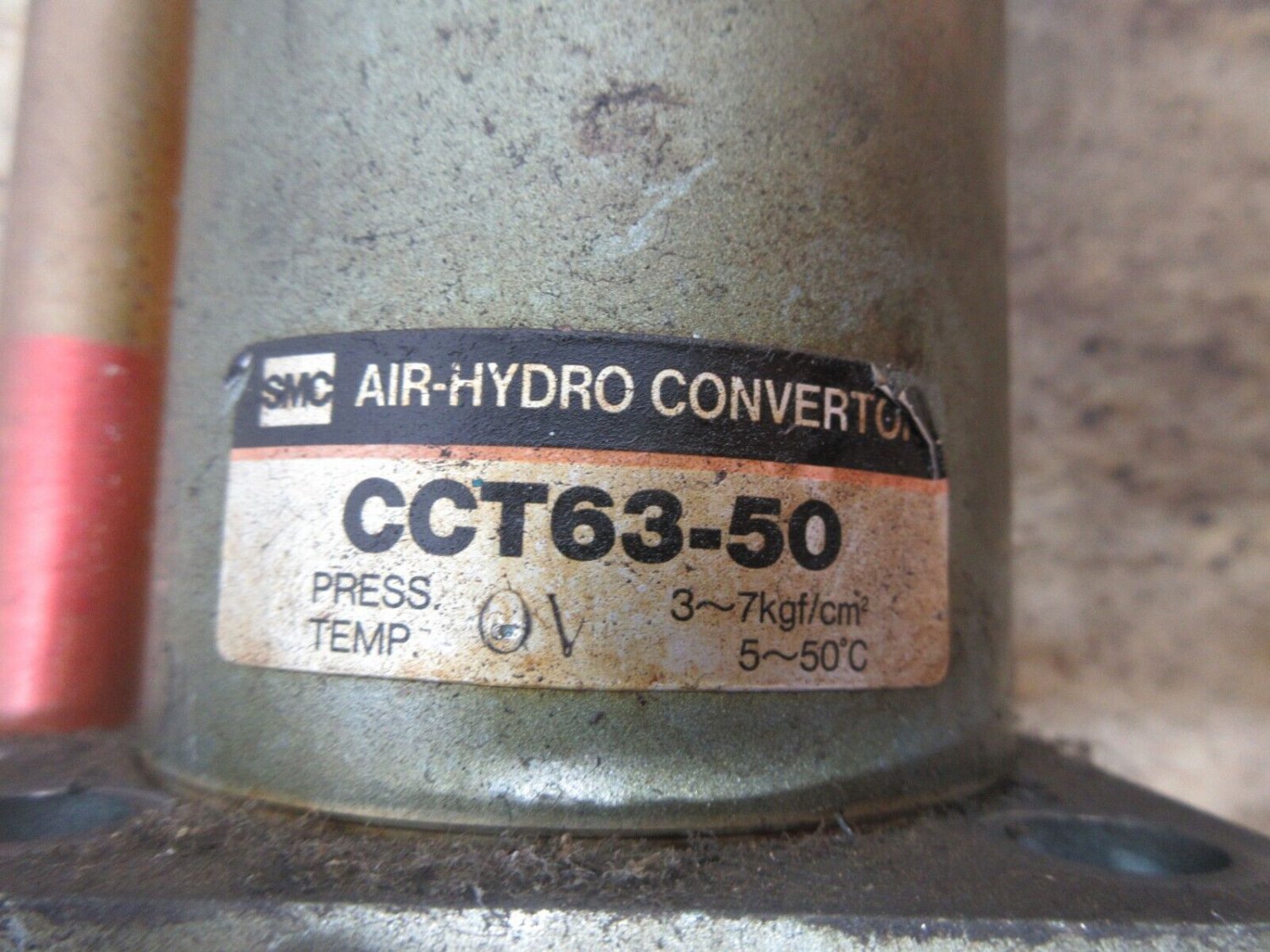 SMC AIR HYDRO CONVERTOR CCT6350 TANK