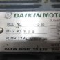 DAIKIN MOTOR PUMP MI5A1-2-30 M15A1-2-30 VI5AIR-40 V15A 1P-40 V15A1R-40 WARRANTY